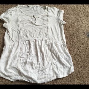 White blouse size small